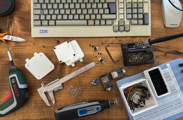 Timelapse: printing & soldering Noobu